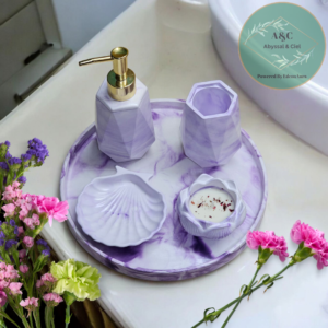 Soap Dispenser & Scented Candle