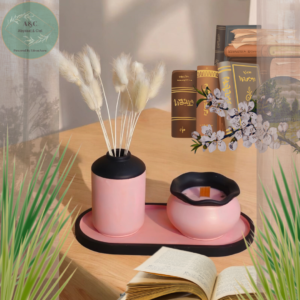 Scented Candle & Vase