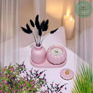 Scented Candle & Vase