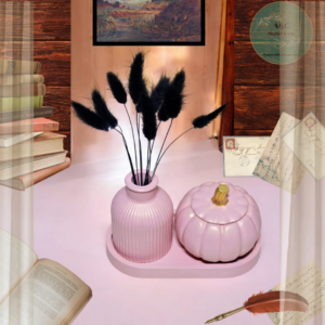 Scented Candle & Vase