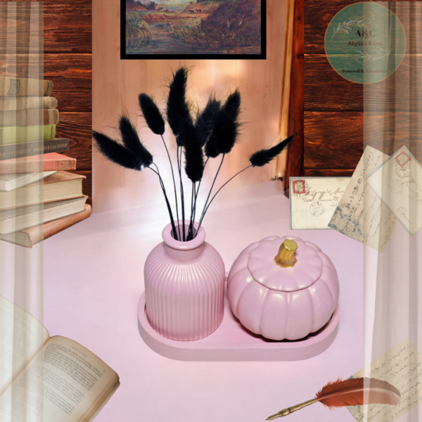 Scented Candle & Vase