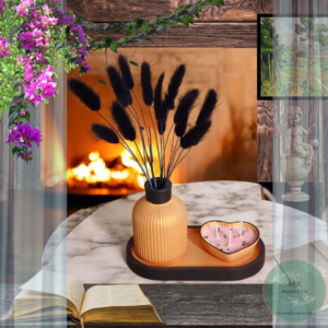 Scented Candle & Vase