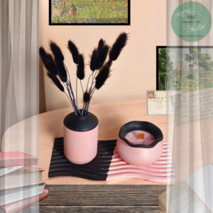 Scented Candle & Vase
