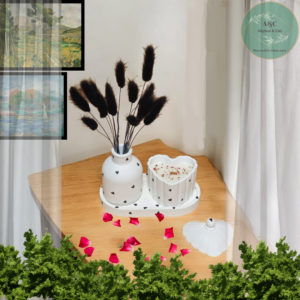 Scented Candle & Vase