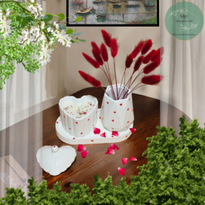 Scented Candle & Vase
