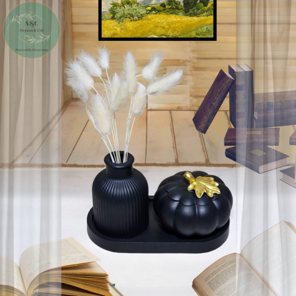 Scented Candle & Vase