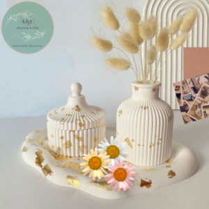 Scented Candle & Vase