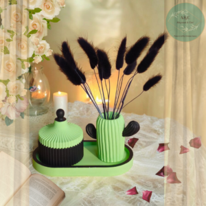 Scented Candle & Vase