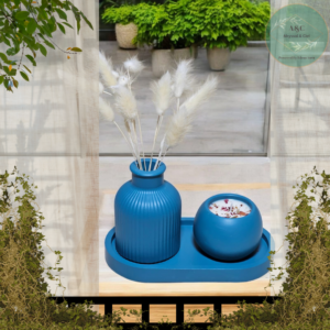 Scented Candle & Vase