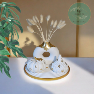 Scented Candle & Vase