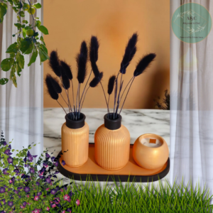 Scented Candle & Vase