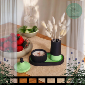 Scented Candle & Vase